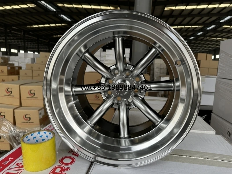 

Gallop 2024 15 Inch 15*9j Aluminum Alloy Passenger Car Wheel Rim New Style 100mm PCD 4*100*108 ET -13mm PCD