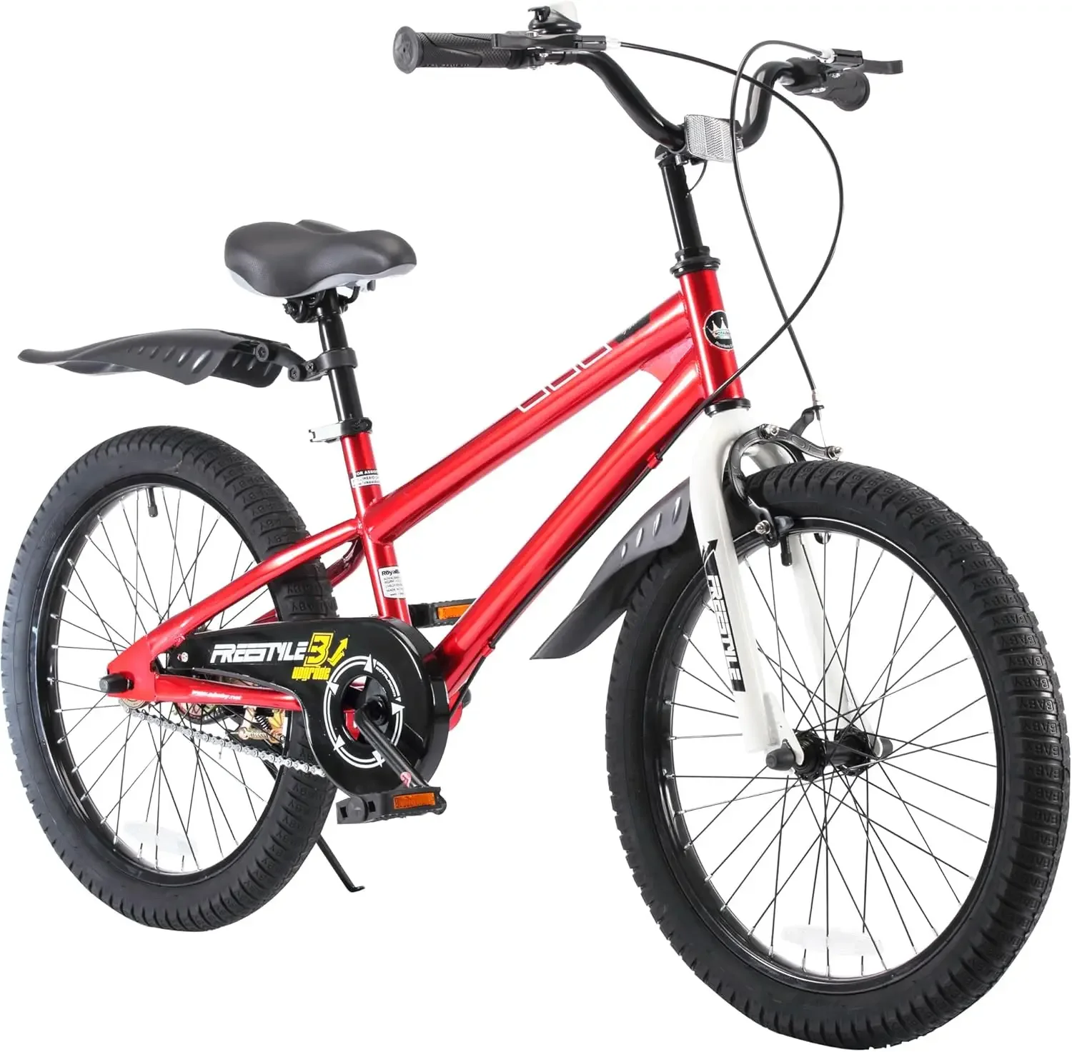 Freestyle Kids Bike 2 Hand Brakes 12 14 16 18 20 Inch Children's Bicycle for Boys Girls Age 3-12 Years