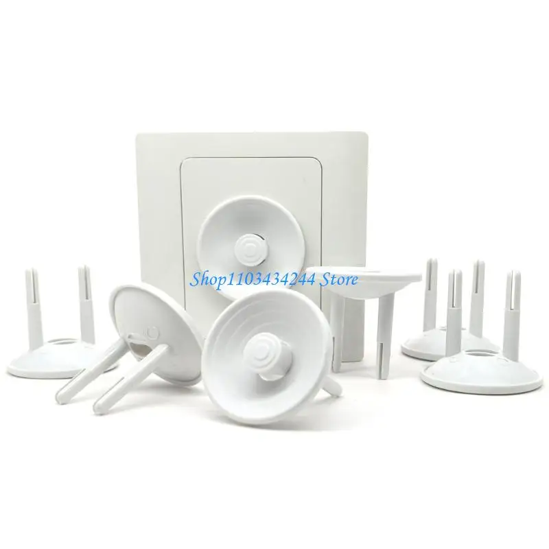 10 個チャイルドプルーフヨーロッパソケットカバーベビー安全コンセントプロテクター防塵