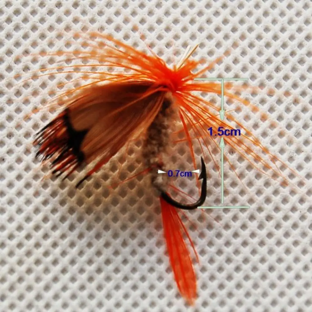 الكمال شرك الحشرات العقلية الذباب يطير الصيد السحر الطعم شحذ ريشة الحشرات الاصطناعية إغراء الطعم كرنك هوك في الهواء الطلق