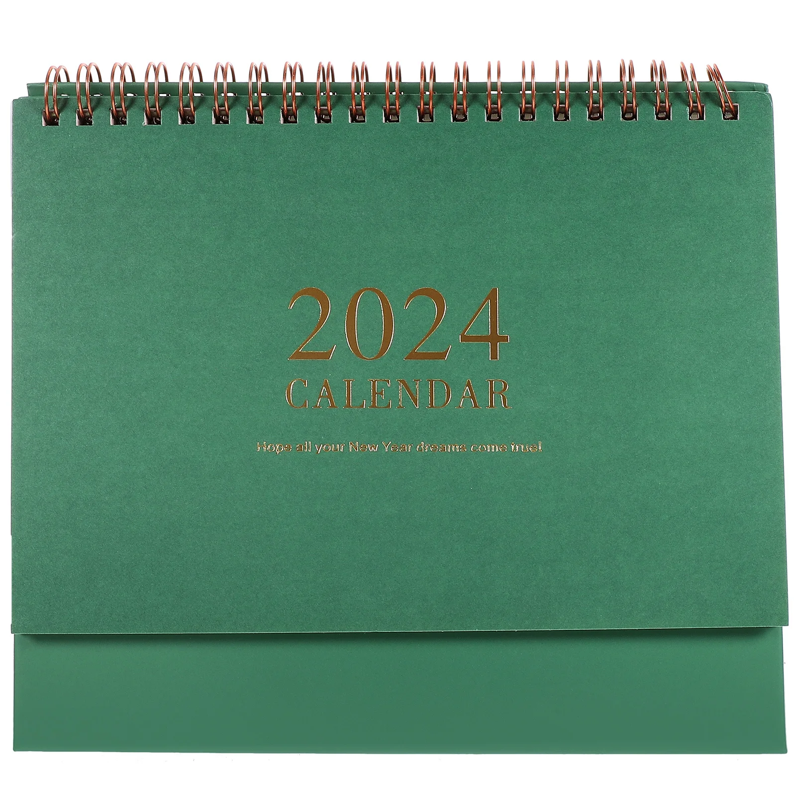

Small Creative 2024 Desk Calendar Standing Office Home Desktop Daily Planner Modern Table Calendar