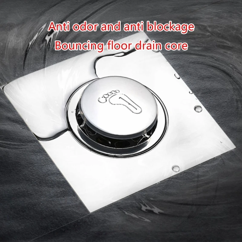 Kitchen Floor Strainer Plugs Filter Fast Drainage Anti-Backflow Odor Filter