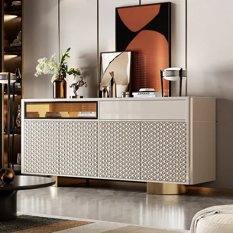

Morden Display Organizer Cabinets Solid Wood Lockers Living Room Cabinets Showcase Storage Meuble De Rangement Home Furniture