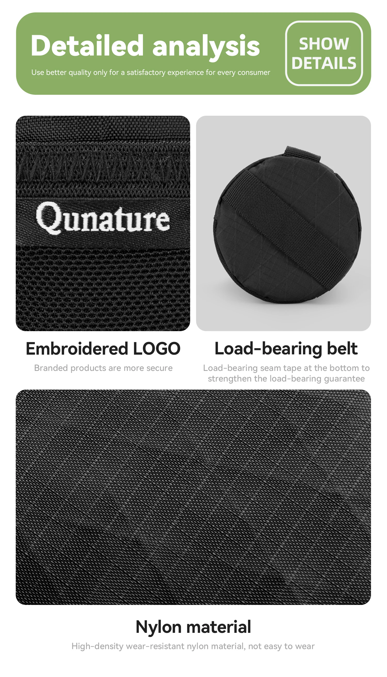 Qunature 2er-Set Fahrradlenker-Flaschentasche MTB/RB Vorderrahmentasche Isolierte Kühltasche Faltbare Fahrradlenkertasche Umhängetasche – Detail 8