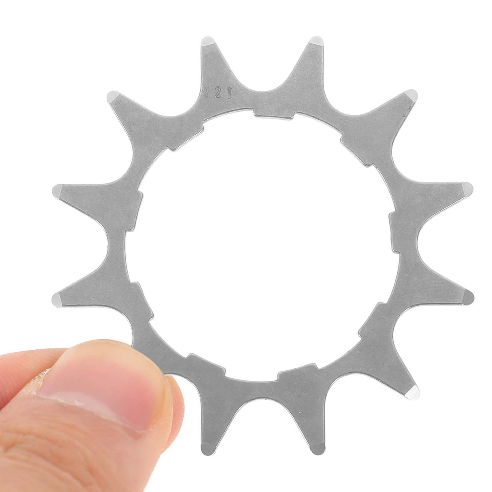 

Fixed Gear Hub 12-Teeth Stainless Steel Flywheel Replacement Freewheel Cassette Bike Riding Supply Fixed Gear Hub