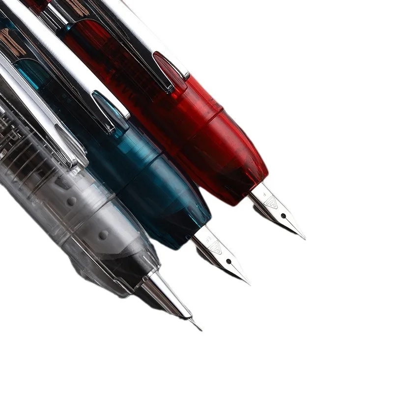 2026 Rotten Pen 3088 Push F/EF Pen Press Type Calligraphy Student Adult Business Practice Iridium Ink Absorber Fountain Pen