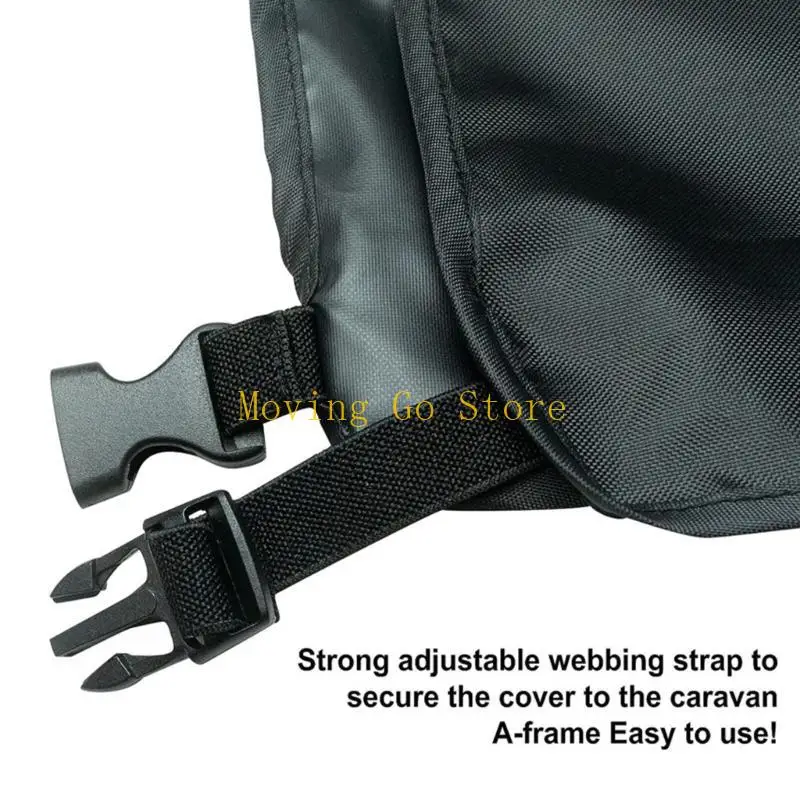 B5XD Hitch Caravans Tapa remolque impermeable Bloqueo remolque Protector prueba viento