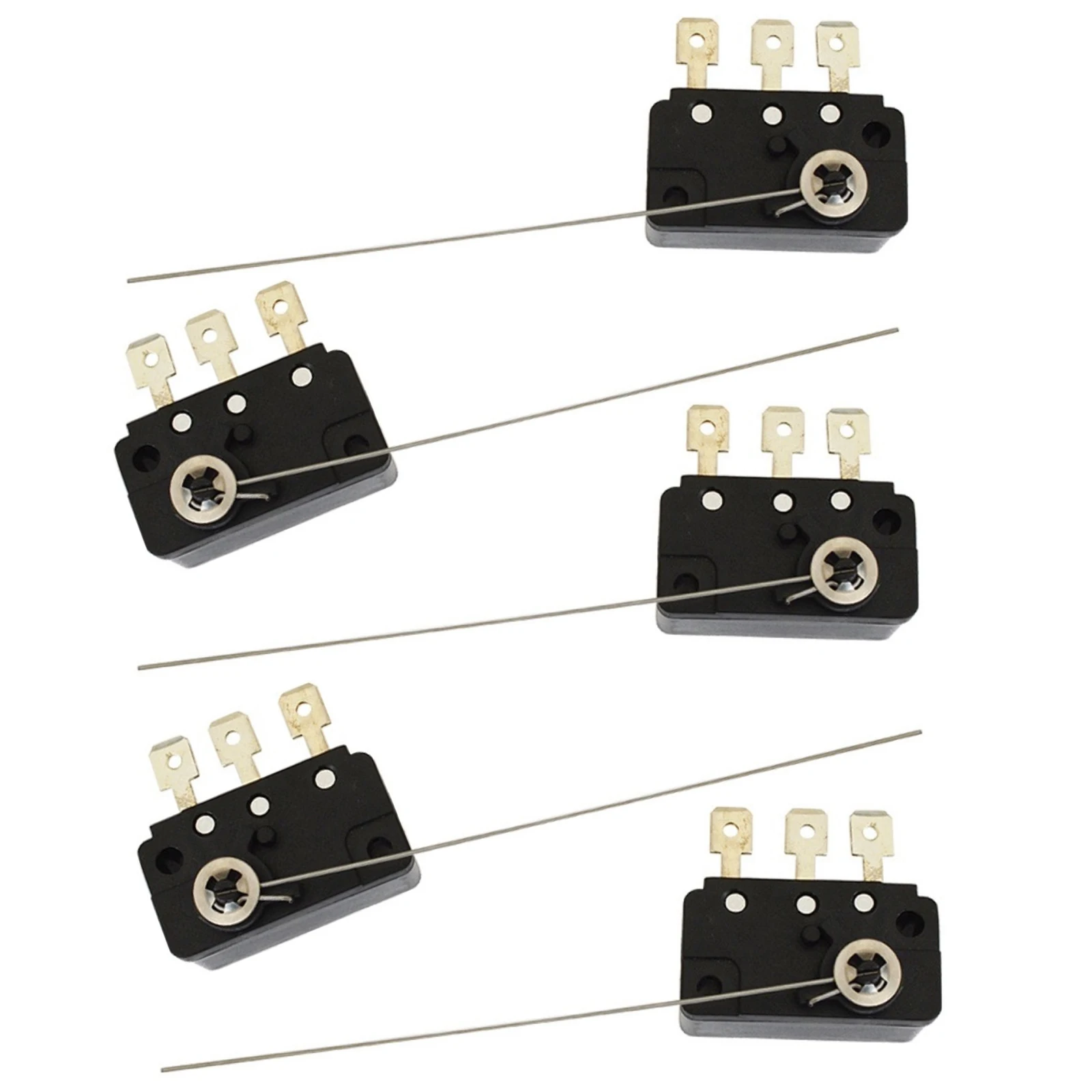 5Pcs Micro Switches For Arcade Change-Coin Acceptor High Quality Coin-operated Long-pin Microswitch Replacement Accessories