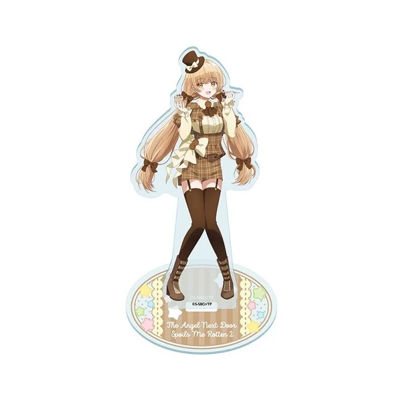 The Angel Next Door Spoils Me Rotten TAND Mahiru Shiina Amane Fujimiya Acrylic Stand Keychain Strawberry Sweet Cute Fans Gift
