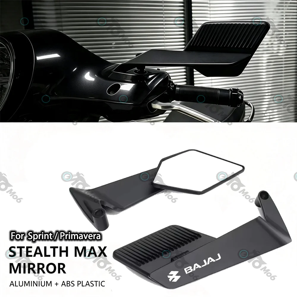 Rotation Adjustable Motorcycle Side Rearview Mirrors Accessories For Bajaj Dominar 250 400 Pulsar Dominar400 17-2024 Accessories