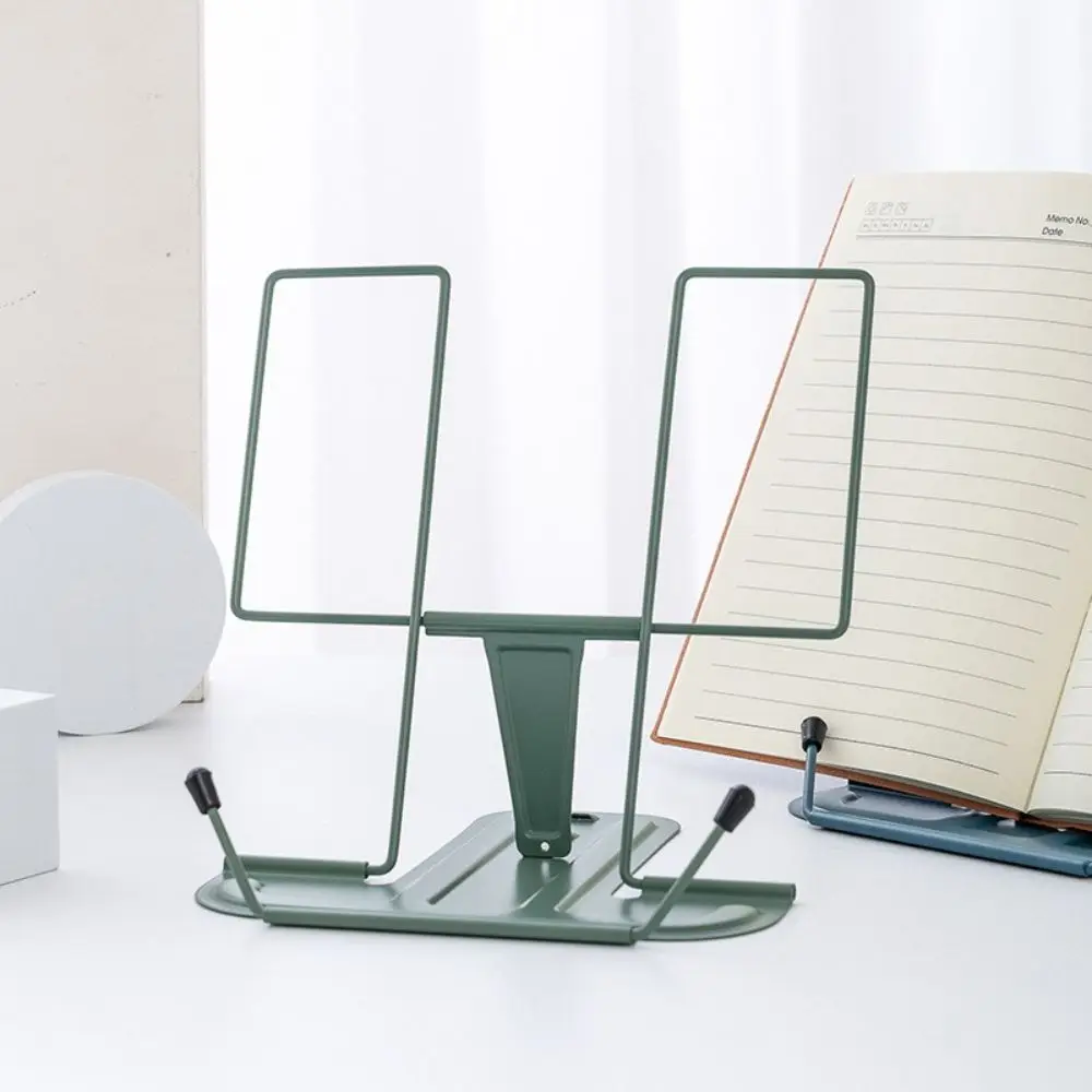 

Portable Folding School Student Stationary Adjustable Multifunctional Book Holder Read Bookshelf Book Stand Read Rack