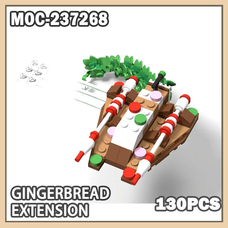 

MOC-237268 Building Block Space War Series Hot Movie Christmas Edition Spacecraft Assembly Tank Birthday Gift Creative Toys 130P