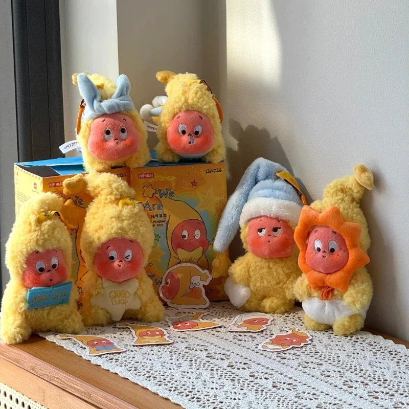 

POP MART Серия We Are Twinkle Twinkle: Слепая коробка-сюрприз — Плюшевый брелок Кавай, Аниме-фигурка, Подарочные игрушки