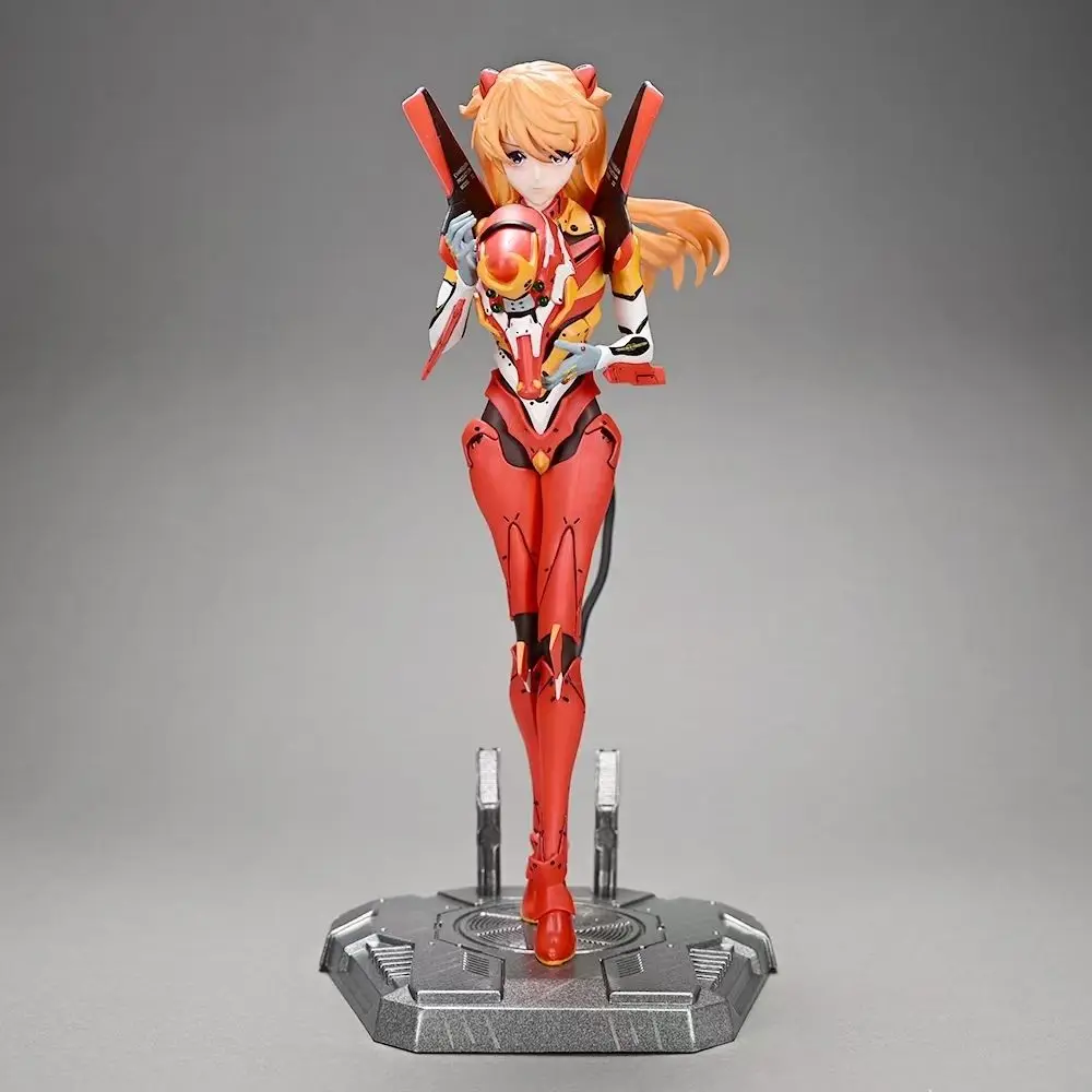 27cm Evangelion Action Figure Asuka Langley Soryu Anime Peripheral Doll EVA Model Desktop Decoration Ornament Christmas Gift Toy