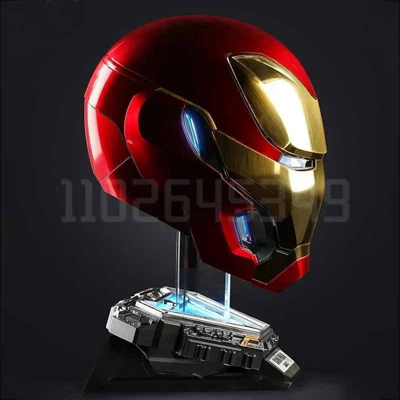 2024 Nowy 1:1 Iron Man Mk50 Figurki do noszenia Aktywowany głosem Kask deformacyjny wokół animacji Marvel Pochodne Model zabawki