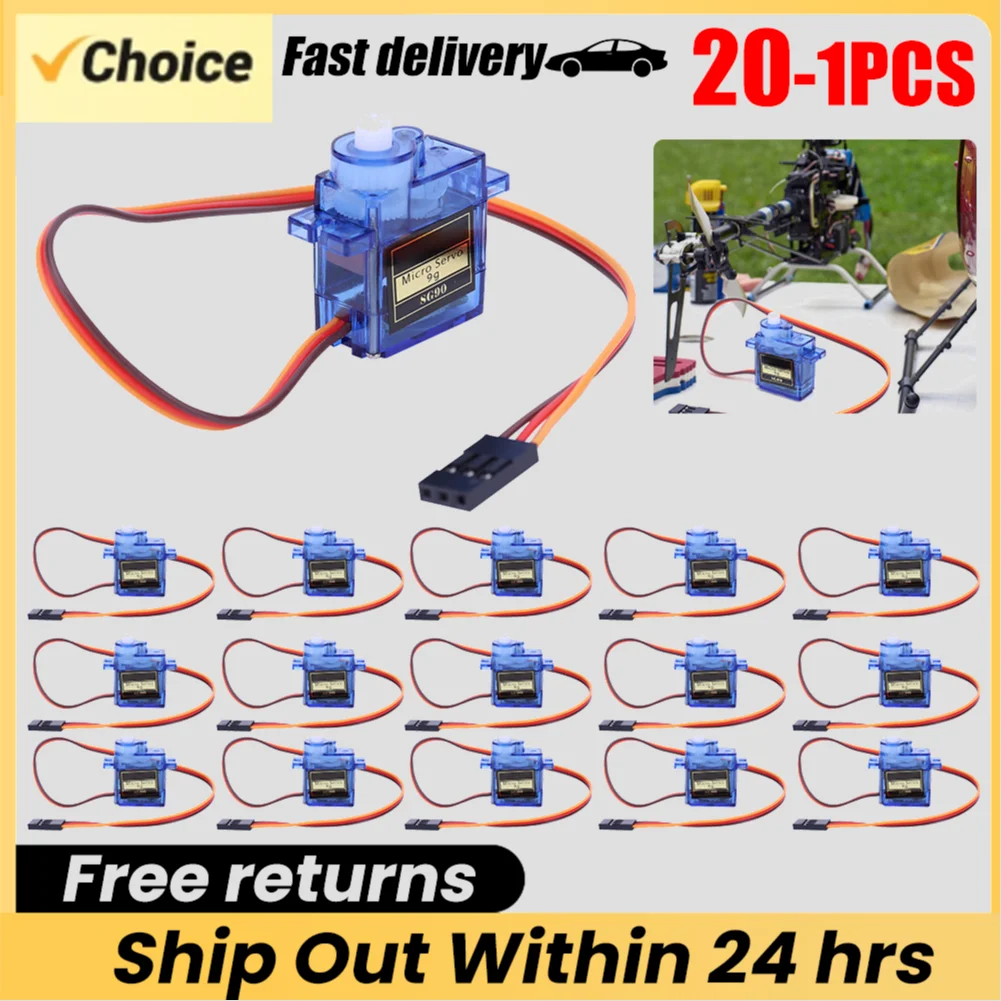 20-1PCS SG90 9G Mic…