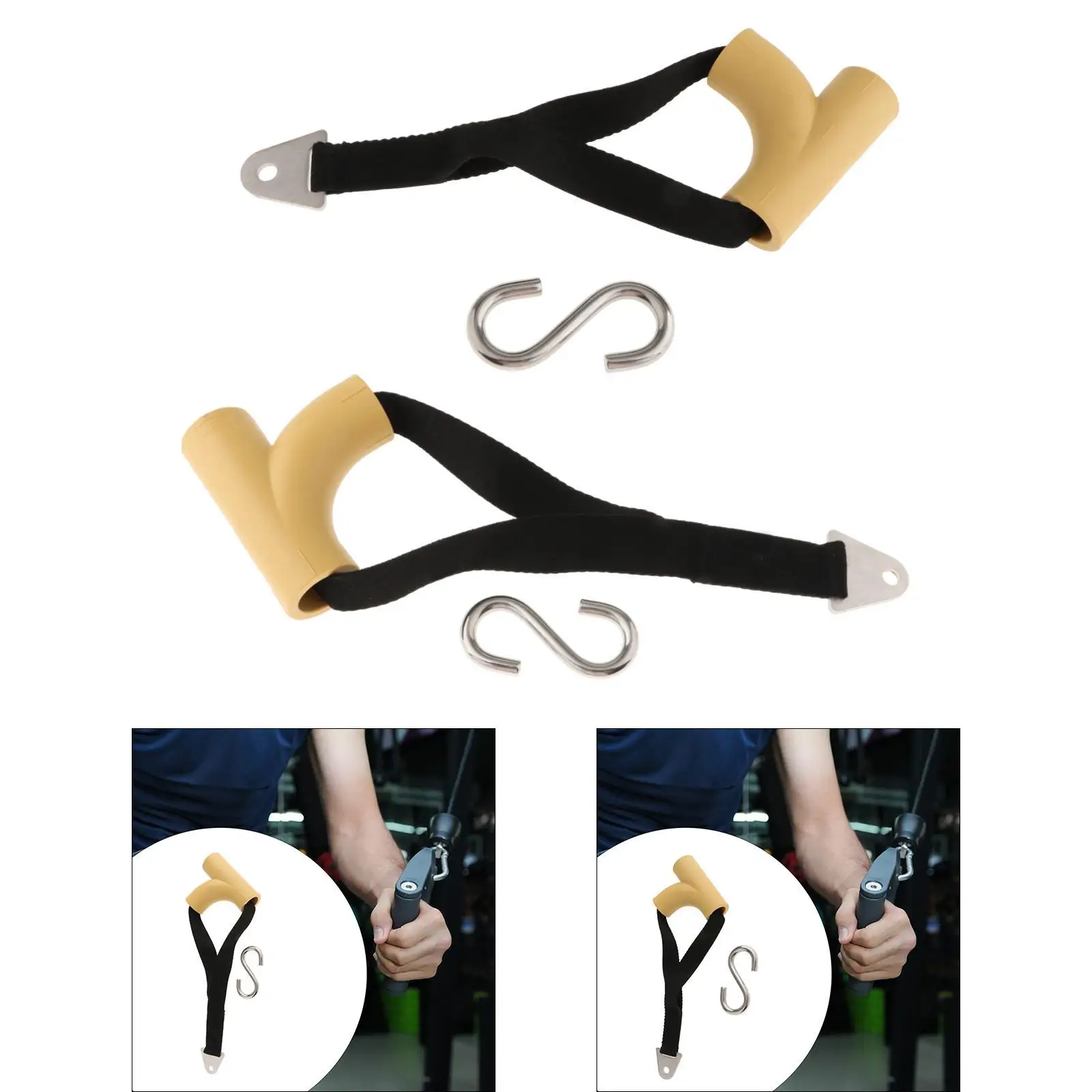 Wrist Hand Grip Lightweight Strength Training Device Anti Slip Arm Strengthening Multifunction Wrist Roller for Exercise Adults image 3