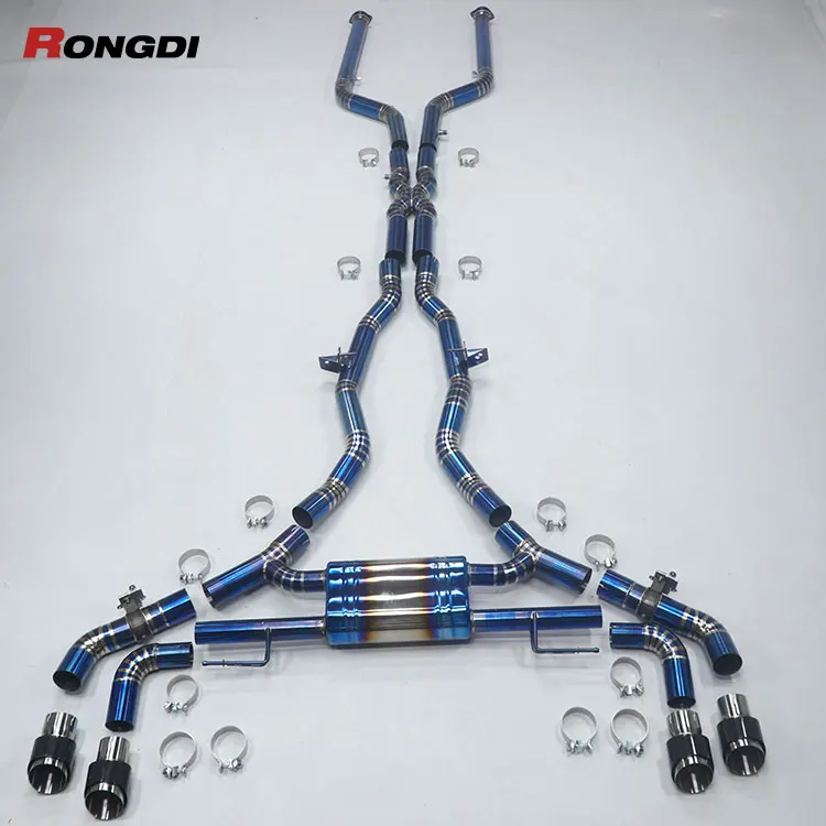 

Catback Exhaust for BMW X5M/X6M F95/F96/LCI 4.4TT (2020-2024) Titanium Pipes Muffler System