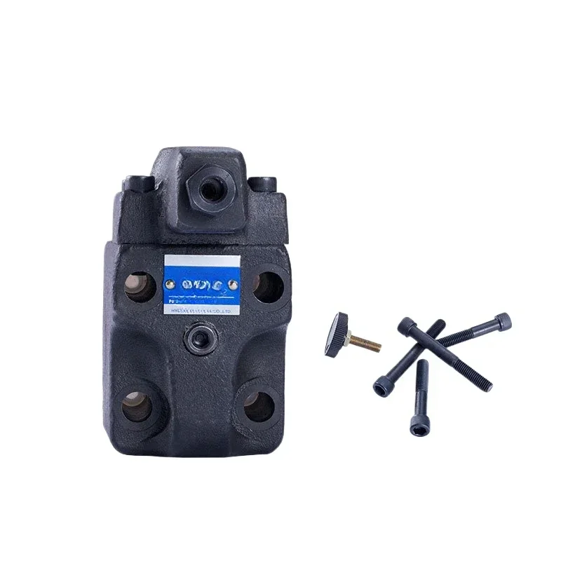 Suitable for pilot-operated electromagnetic hydraulic relief valve BG valve series plate hydraulic station power component