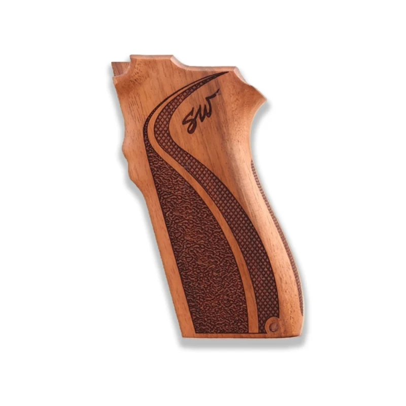 

KSD Brand Smith Wesson 5904-5906 Compatible Walnut Grips Double-Checkering