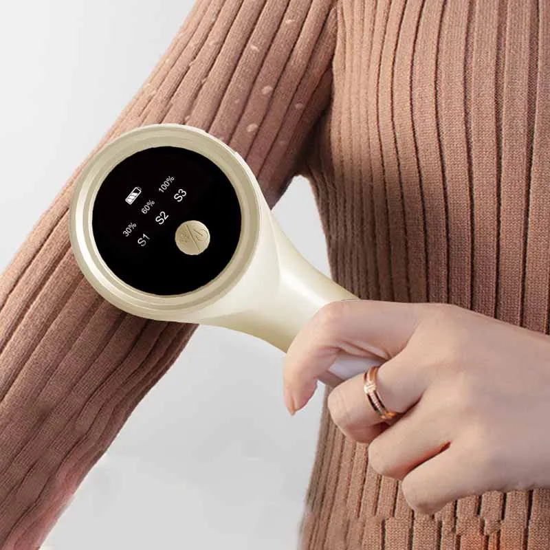 Electric Lint Remover 3rd Gear Rechargable Cloth Fabric Shaver Fluff Pellet Remove Machine Sweater Defuzzer Lints Shaver Trimmer
