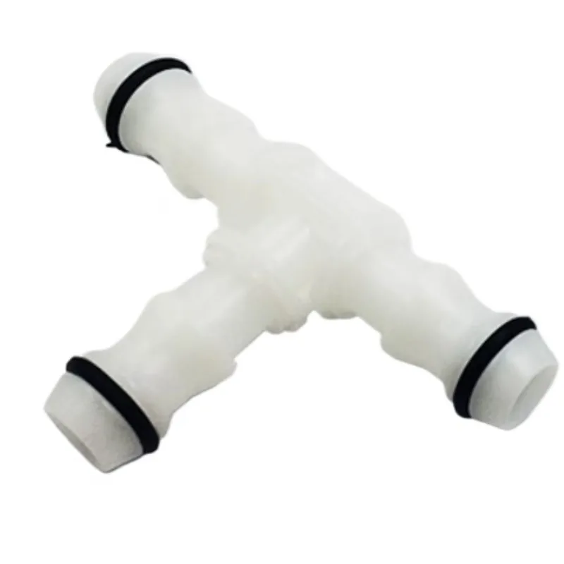Headlight Water Spray Tee Pipe Joint T-shaped Hose Two Way Connecting Tube Automobile Part for Audi A6 C5 A6L C6