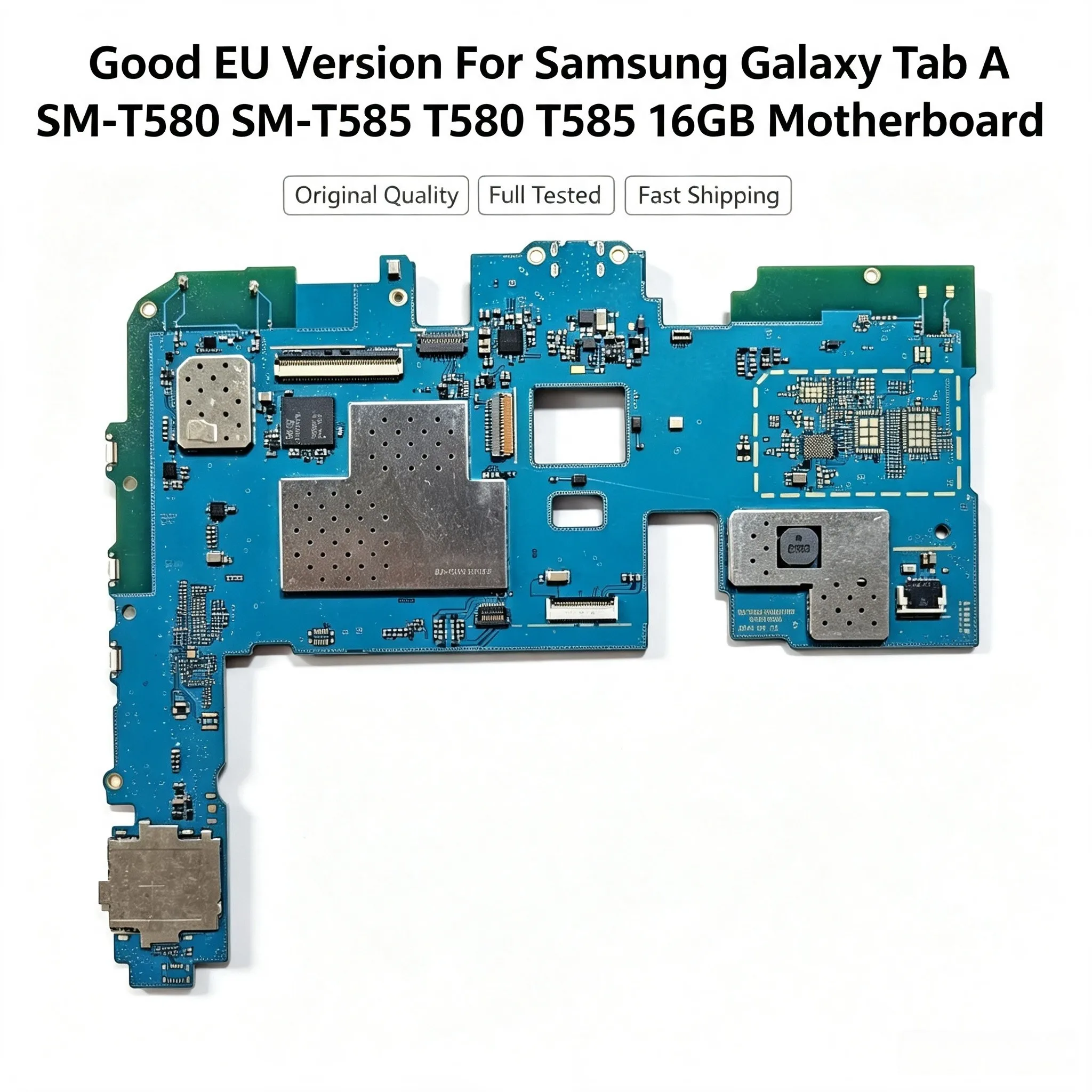 for-samsung-galaxy-tab-a-t580-t585-16gb-eu-version-mainboard-logic-board-replacement-motherboard-tablet-repair-spare-parts