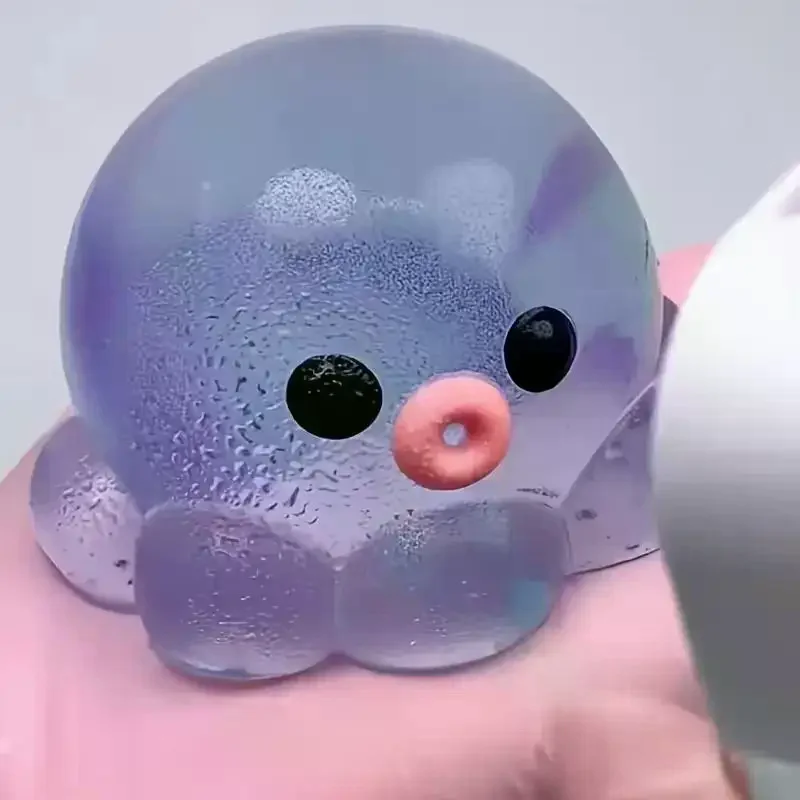 

Homemade Bubble Octopus Squeeze Toy Slow Rebound TPR Material Sensory Toy For Relax Party Birthday Gift