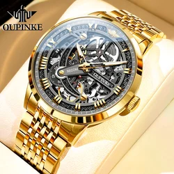 OUPINKE 3173 Luxury hollowed out dial men's mechanical watch