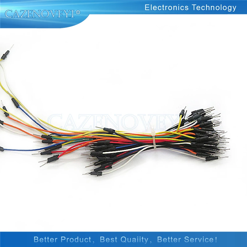 65 teile/los 6 Jump Draht Kabel Stecker auf Stecker Jumper Draht für Breadboard Auf Lager