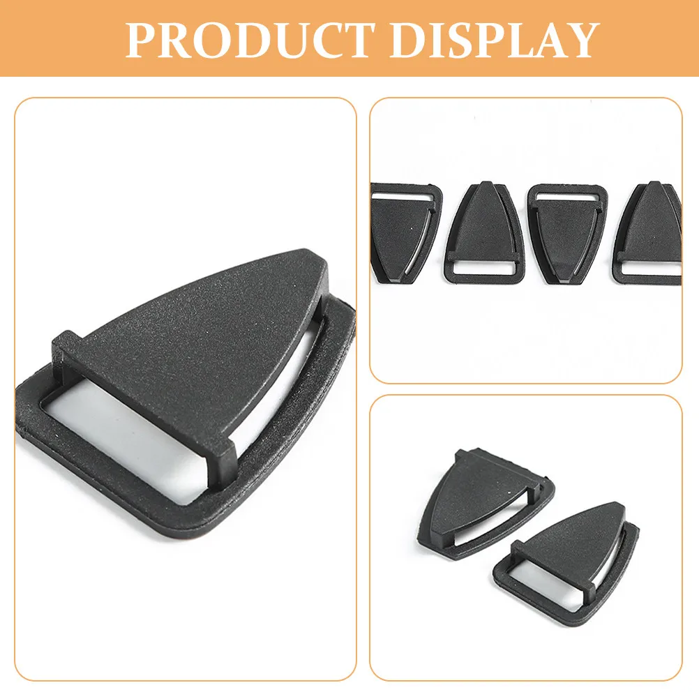 20Pcs Hard Hat Chin Strap Buckle Safety Strap Replacement Buckles Durable Plastic Construction Hat Attachment Accessories - view 2