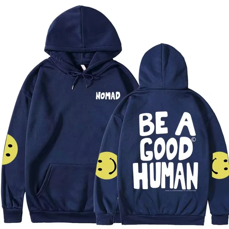 New JIMIN NOMAD BE A GOOD HUMAN Hoodie KPOP Sweatshirt Fashion Pullover Hooded Jimin Clothes JIMIN Merch