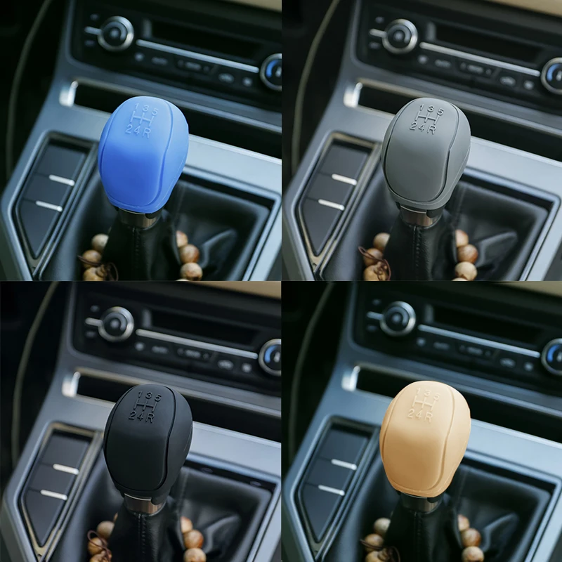Silikon-Schaltknauf-Abdeckung, rutschfester Griff, Schutzabdeckungen, manuell, 5 6-Gang-Auto-Auto-Schaltknauf-Schutz ﻿ – Detail 3