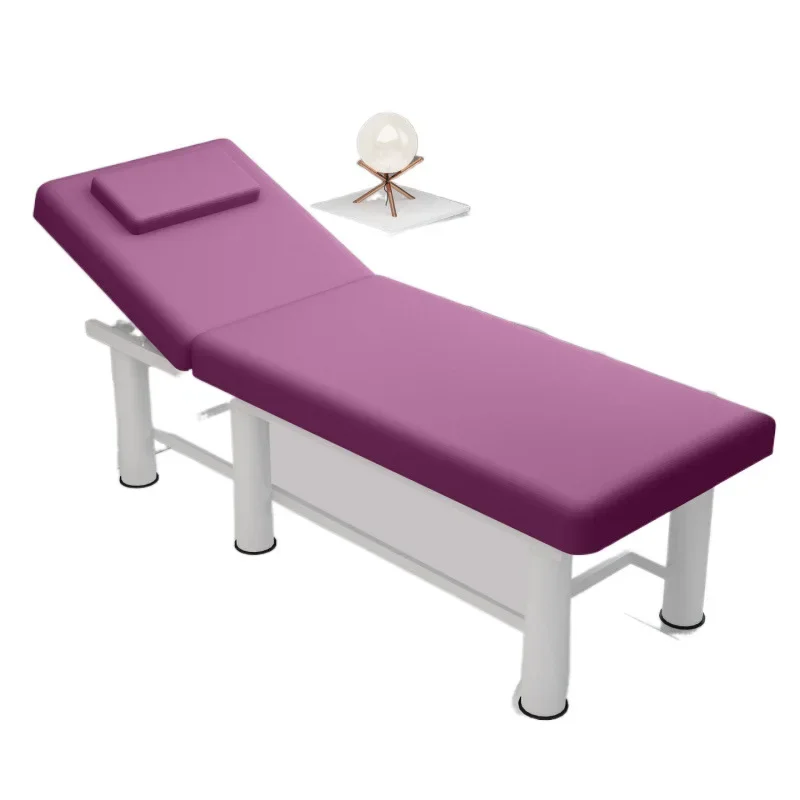 Folding bed hospital massage massage physiotherapy household bed with holes embroidery body fire therapy factory sup