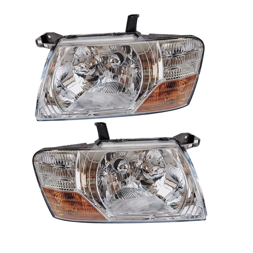 1 Pair Car Headlights For Mitsubishi Pajero V7# 99-06 Montero Automobile Headlamp  2141159 MBPAJ03000 MBPAJ03002 MN133751