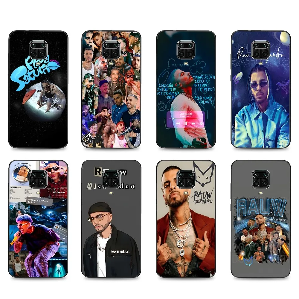 R-Rauw A-Alejandro Playa Saturno Phone Case For Xiaomi Mi 5X 8 9 10 11 12 lite pro 10T PocoX3pro PocoM3 Note 10 pro lite