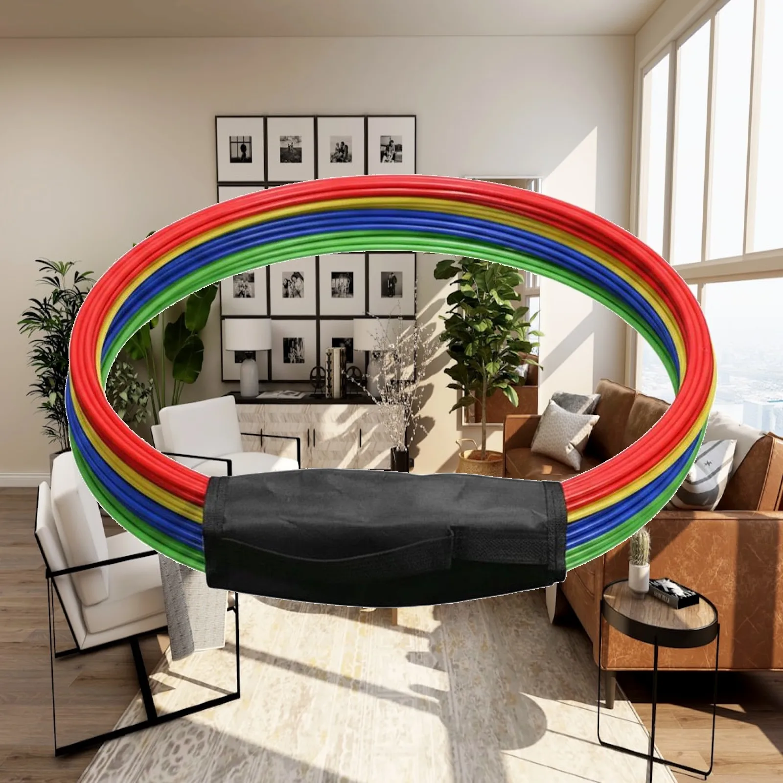 Training Agility Ring Sturdy Polypropylene Sports Training Circle for Enhanced Power and Swift Movement