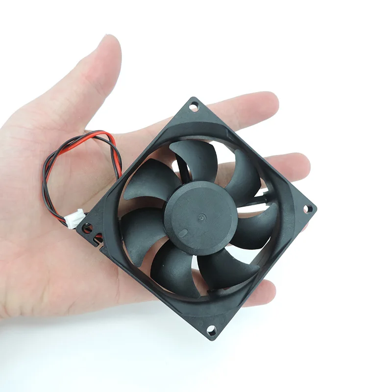 8cm 8010 8015 8025 DC 5V 12v 24V xh 2.54 2pin Bezszczotkowy wentylator chłodzący 80mmx25mm Radiator 80*80*15 Do obudowy komputera PC GPU — zdjęcie 6