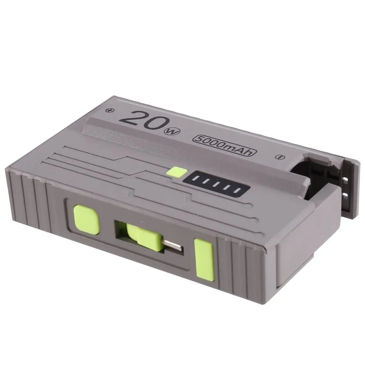 HowAA87 21700 Power Bank Mini Ups 20W Fast Charging DIY Power Bank Case Dual-Mode Power Supply for Electronics Enthusiasts