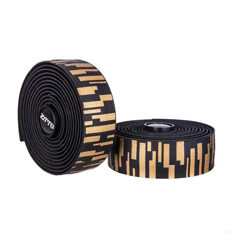 

A2UF Носимая лента на руль велосипеда Дорожный велосипед Противоскользящий амортизатор из ЭВА/ПУ