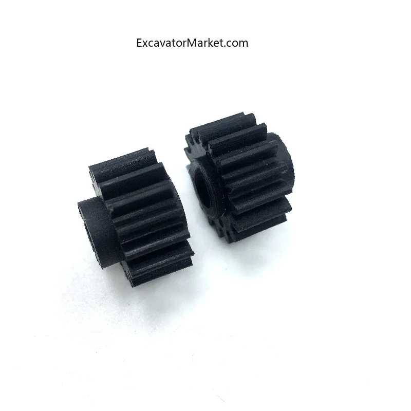 For Hitachi Excavator Zax60 70 120 200 240-3-5-6 Throttle Motor Rubber Tooth Motor Small Gear Excavator Accessories High Quality