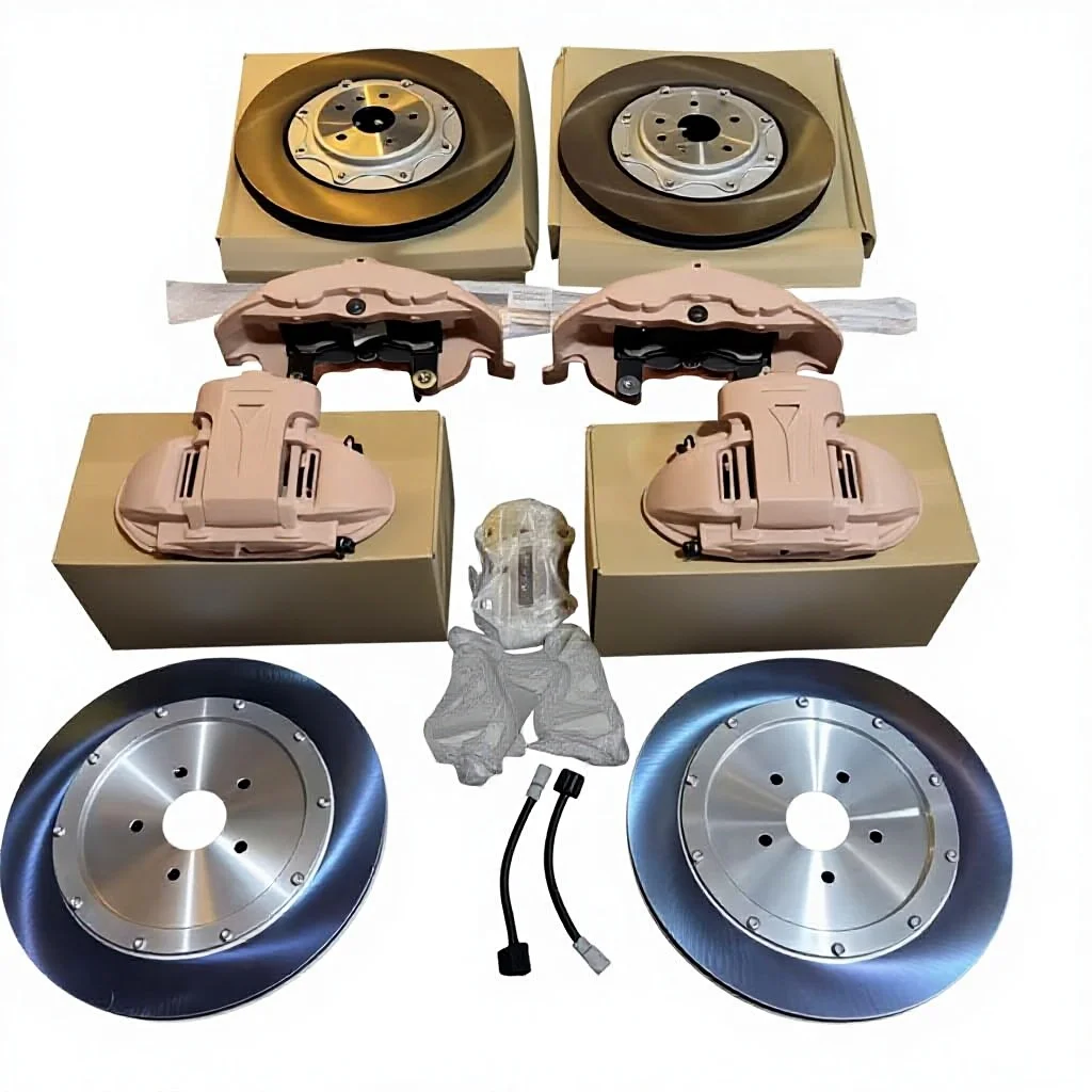 New Universal for ES350 Big Brake Kit Forged Aluminum Front 6 Piston Six Pot Rear 6 Piston Six Pot