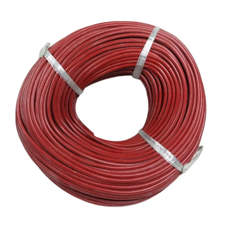 10 Meter AGG Silicone Rubber High Voltage Line Ignition Wire Cable 6.5mm 25KV