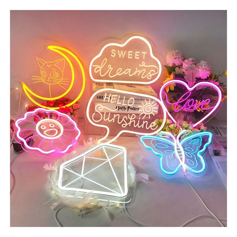 (Customized) winbo led neon advertising customneon lights shop wall decoration light LED neon sign