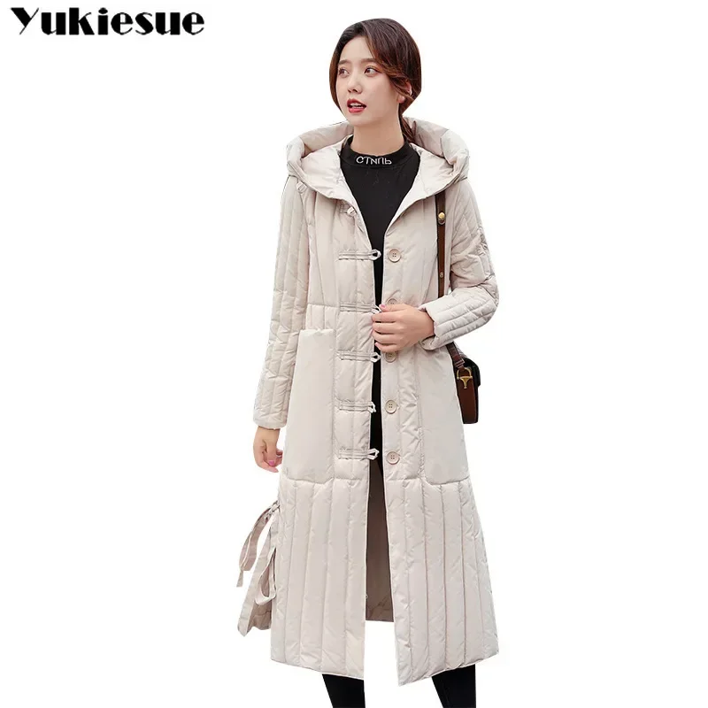 Long Coat Women Winter Female Coats And Jackets Parkas Mujer 2022 clothes Winter Parka Jacket Women Elegant Clothes  Tops