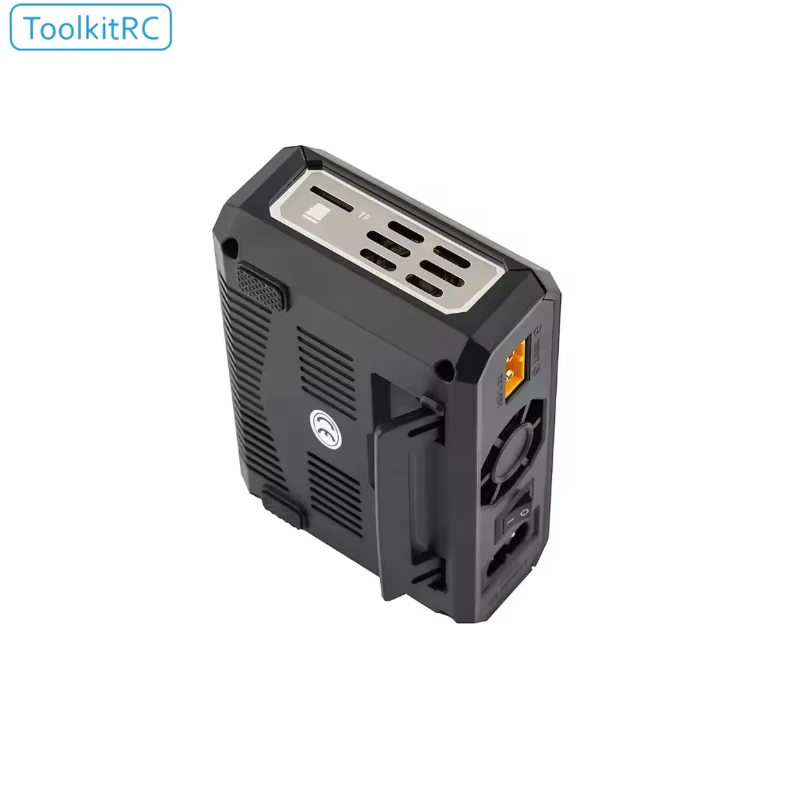 Toolkitrc m7ac 100w ac/300w dc entrada xt60 xt30 saída multifuncional suporte duplo carregador inteligente testador de sinal carga drone