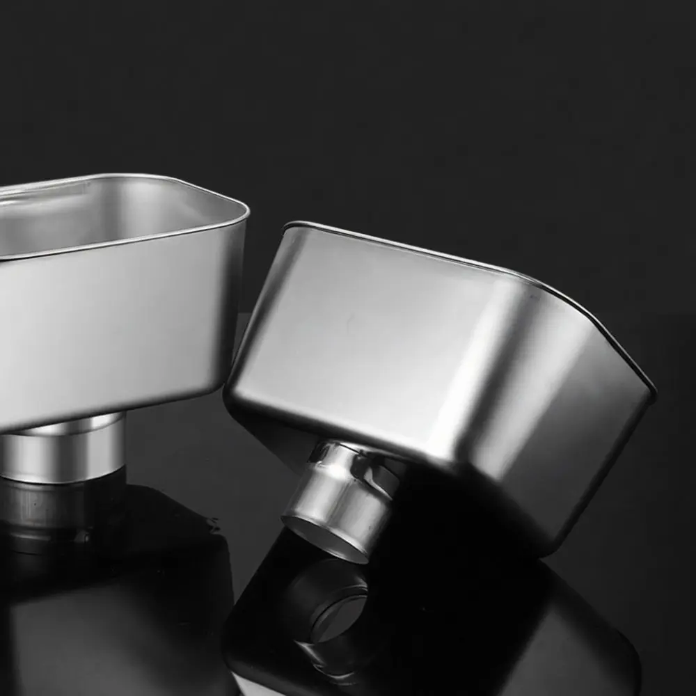 Stainless Steel Rainwater Collector Funnel Square Downspout Fitting Roof Water Management Durable Drainage Tool