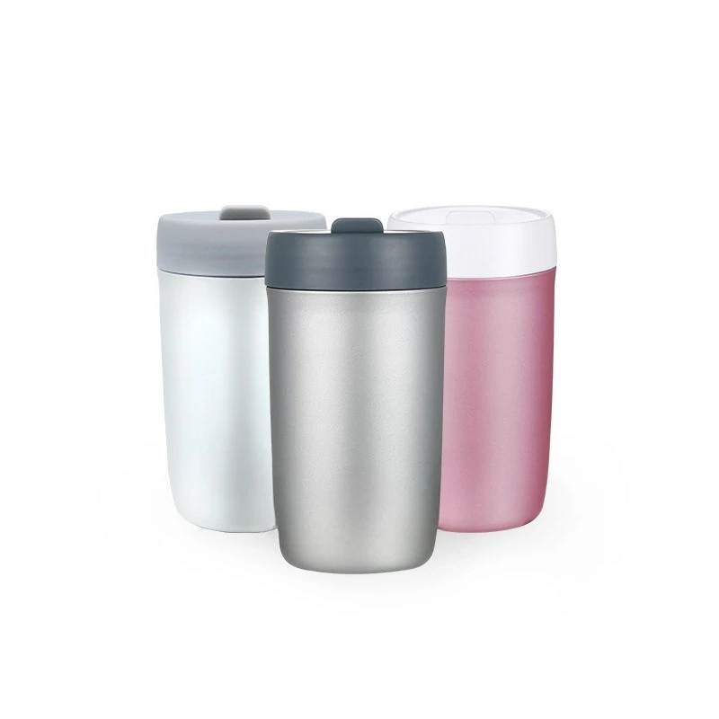 

Fast cooling Kuala cup portable 304 stainless steel mini smart thermal insulation water cup gift