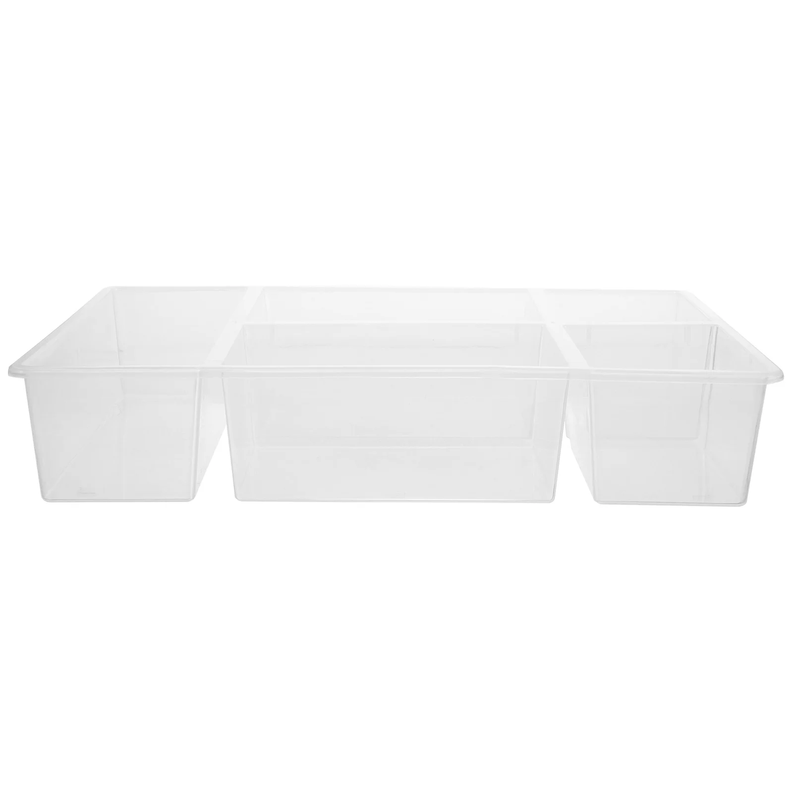 

Tableware Cutlery Storage Box Large Capacity Kitchen ganizer Transparent Silverware Tray Drawer utensil tray narrow organizer