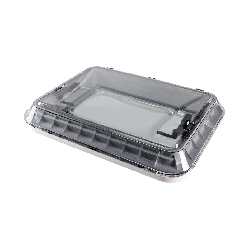 Aluminum alloy caravan skylight RV accessories Exhaust fan Electric roof with remote control